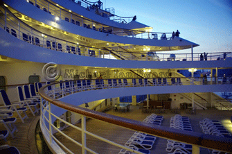 Oriana-Stern Galleries at Dusk